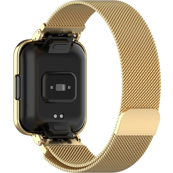Металический браслет с чехлом для часов Xiaomi Redmi Watch 2 Lite, Gold