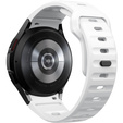 Силиконовый ремешок для Fitbit Inspire 3, Red Samsung Galaxy Watch 4 / 5 40/42/44/46/45MM PRO, Dark Blue / Red