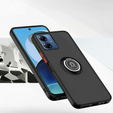 Чохол для Motorola Moto E14, Frosted Ring, чорний