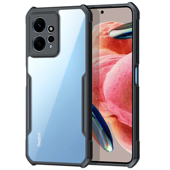 Чехол до Xiaomi Redmi Note 12 4G, AntiDrop Hybrid, чёрный