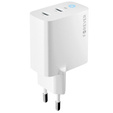 Зарядний пристрій Forcell 65W GaN 2x USB C 1x USB A , White
