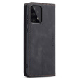 Чехол CASEME для Samsung Galaxy A53 5G, Leather Wallet Case, чёрный