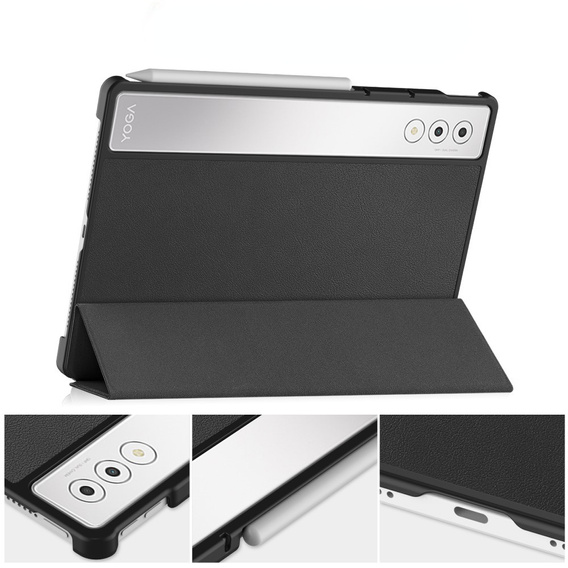 Чехол для Lenovo Yoga Tab Plus, Smartcase, чёрный