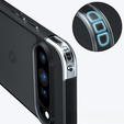 Чехол до Google Pixel 9 / Google Pixel 9 Pro, Fusion Hybrid, прозрачный / черный