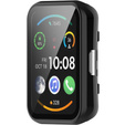 Силиконовый футляр со встроенным защитным стеклом до Huawei Watch Fit 2, Black