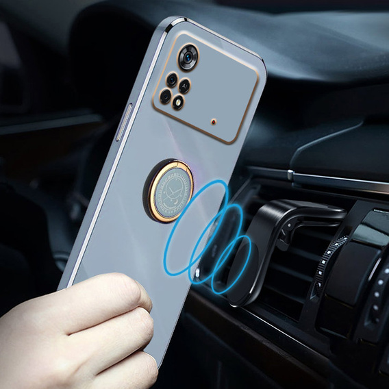 Чoхол до Xiaomi Poco X4 Pro 5G, Electro Ring, м'яти