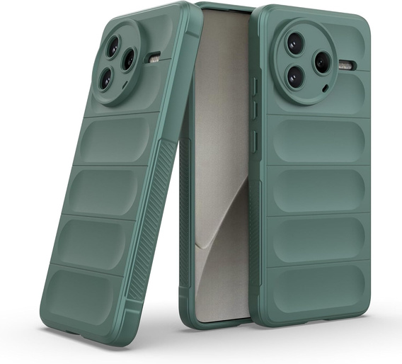Чехол до Xiaomi Poco F7 Pro, Gaming Shockproof, зелёный