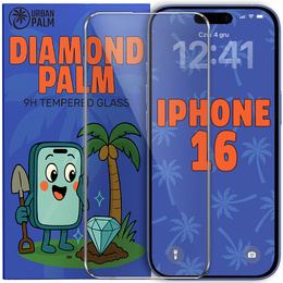 Закаленное стекло Diamond Palm для iPhone 16