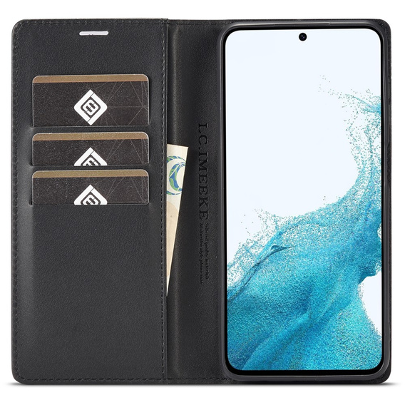 Чехол-накладка для Samsung Galaxy S25, Carbon LC.IMEEKE, чёрный