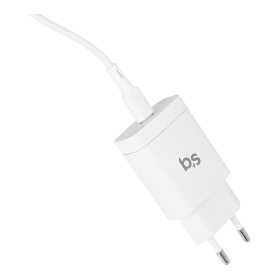 Зарядний пристрій Blue Star 18W PD / QC4.0 + Кабель Type-C - Lightning, White