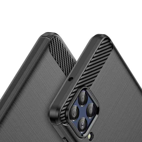 Чoхол до Samsung Galaxy M53 5G, Carbon, чорний