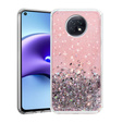 Чехол до Xiaomi Redmi Note 9T 5G, Glittery, розовый