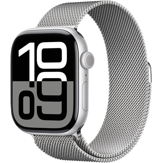 Браслет Milanese до Apple Watch  1/2/3/4/5/6/7/SE (42/44MM) - Silver