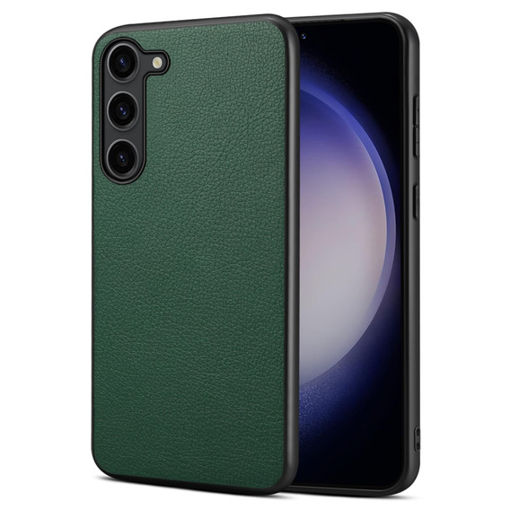 Чoхол до Samsung Galaxy S24, Calf Texture, зелений