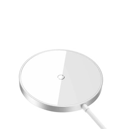 Беспроводное индуктивное зарядное устройство Tech-Protect QI15W-S1 3in1 MagSafe, White