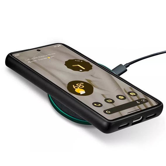 Чoхол до Google Pixel 7 Pro 5G, Leather Hybrid MagSafe, чорний