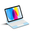 Чехол-клавиатура для iPad 10.9" 2022 (10 gen.) / iPad 11" 2025 A16 (11 gen.), Magnetic Keyboard Touchpad, синий