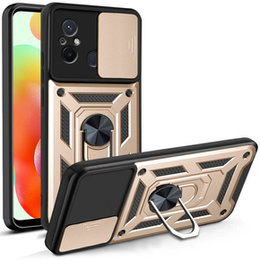 Чехол NOX Camera Slide Xiaomi Redmi 12C, CamShield Slide, золото