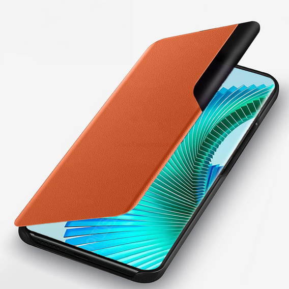 Чохол-накладка для Honor Magic 6 Lite 5G, Side View, помаранчевий