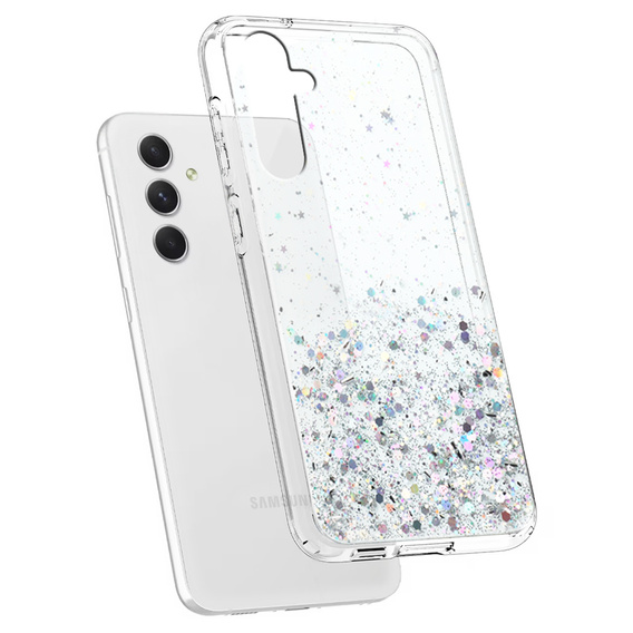 Чoхол до Samsung Galaxy A54 5G, Glittery, прозорий