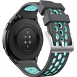 Силіконовий ремінець для Huawei Watch GT 2e, Grey / Turquoise
