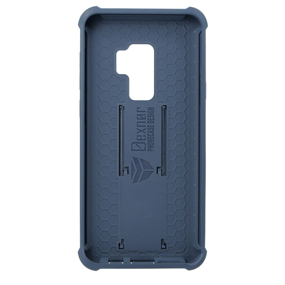 Бронированный чехол для Samsung Galaxy S9 Plus, Dexnor Full Body, темно-синий