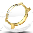 Металический браслет с чехлом для часов Huawei Watch GT 2 42mm, Gold