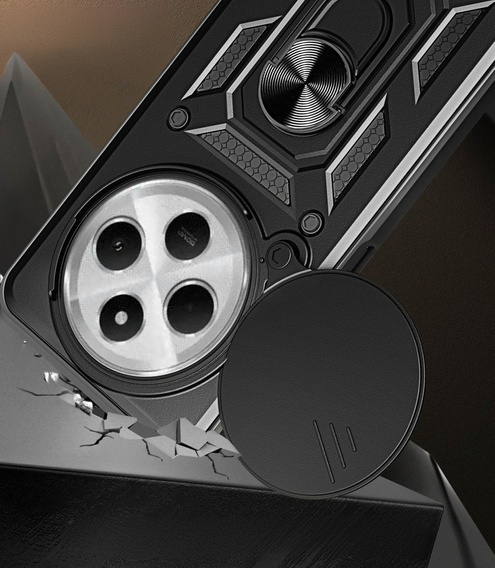 Чехол NOX Camera Slide Xiaomi Redmi 14C / Xiaomi Poco C75, CamShield Slide, чёрный