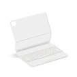Чехол-клавиатура для iPad Air 11" 2024, Magnetic Keyboard Touchpad, белый