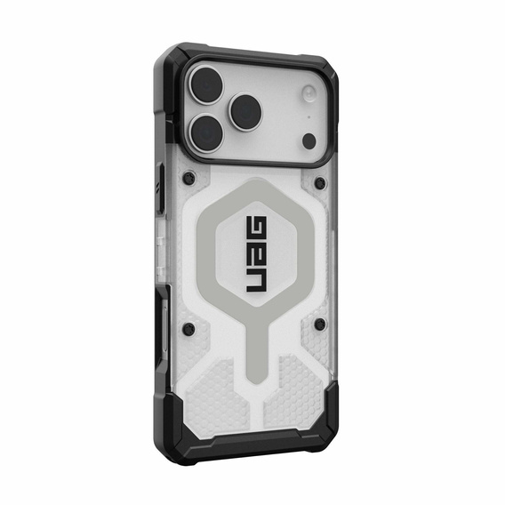 Чохол Urban Armor Gear для iPhone 17 Pro Max, Pathfinder MagSafe, Ice/Silver