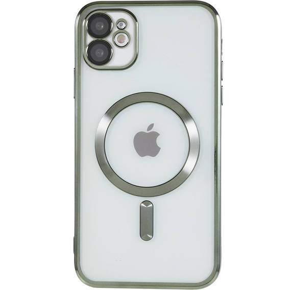 Чoхол до iPhone 12, MagSafe Hybrid, зелений