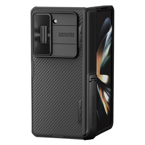 Чехол NILLKIN для Samsung Galaxy Z Fold5 5G, CamShield Pro Case, с подставкой, черный
