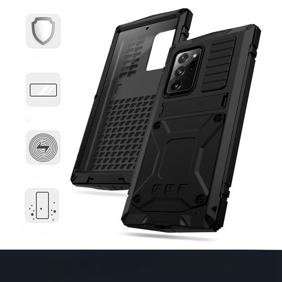 Броньований чохол для Samsung Galaxy Note 20 Ultra, R-JUST, чорний