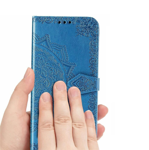 Откидной чехол для OnePlus Nord 4, Mandala, синий