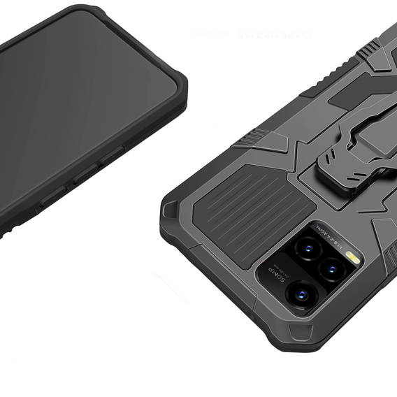 Чехол Hybrid KickStand для Vivo Y21/Y21s/Y33s, Black