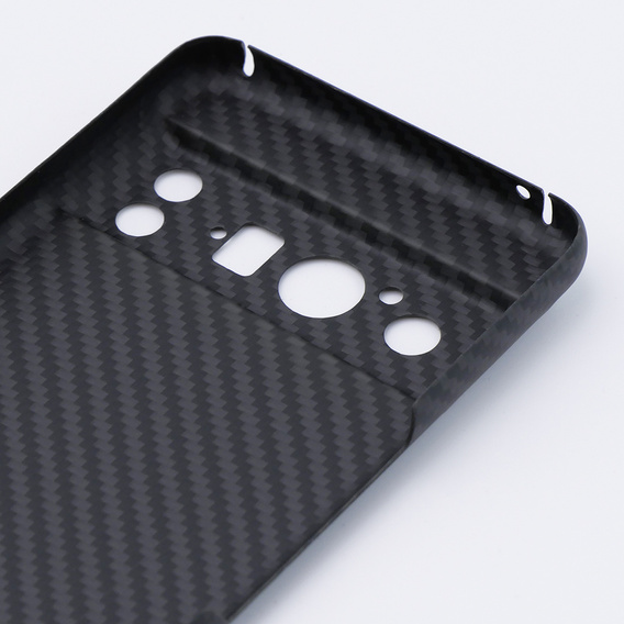 Чехол для Google Pixel 8 Pro, Aramid Fiber Cover, чёрный