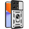 Чохол NOX Camera Slide Infinix Note 30 Pro, CamShield Slide, срібло