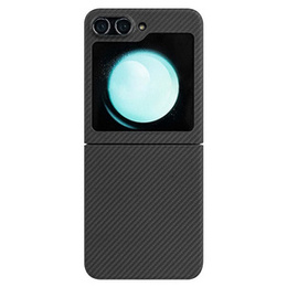 Чехол для Samsung Galaxy Z Flip7 FE / Z Flip6, Aramid Fiber Cover, чёрный
