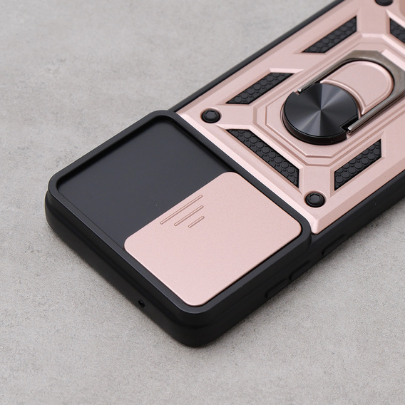 Чохол NOX Camera Slide Motorola Moto G84 5G, CamShield Slide, рожевий rose gold