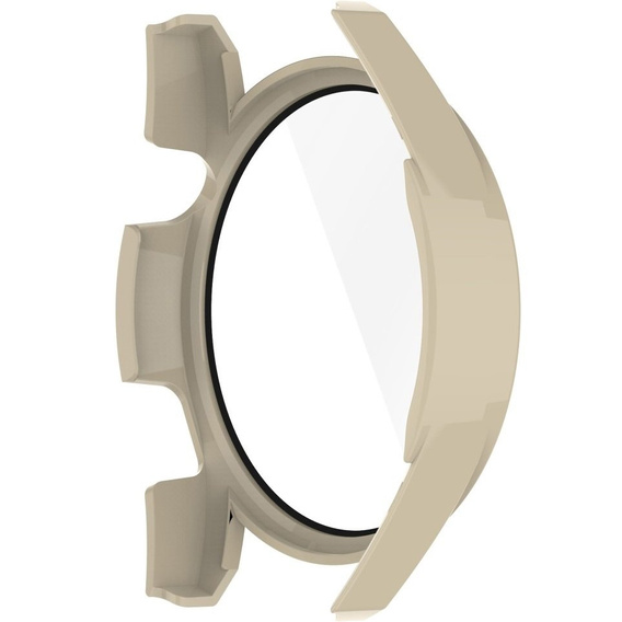 2в1 чехол и защитное стекло для часов Huawei Watch GT 3 42mm, Case, Beige