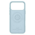 Чохол Spigen для iPhone 17 Pro, Silicone Fit MagSafe, Mute Blue
