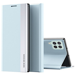 Откидной чехол для Samsung Galaxy M33 5G, Side Magnetic, светло-голубой