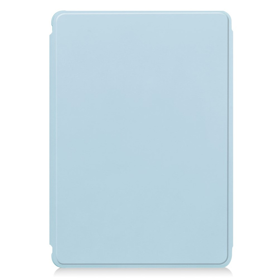 Чехол клавиатура для iPad Pro 11" 2024 (5 gen.), Rotary 360° Leather, светло-голубой