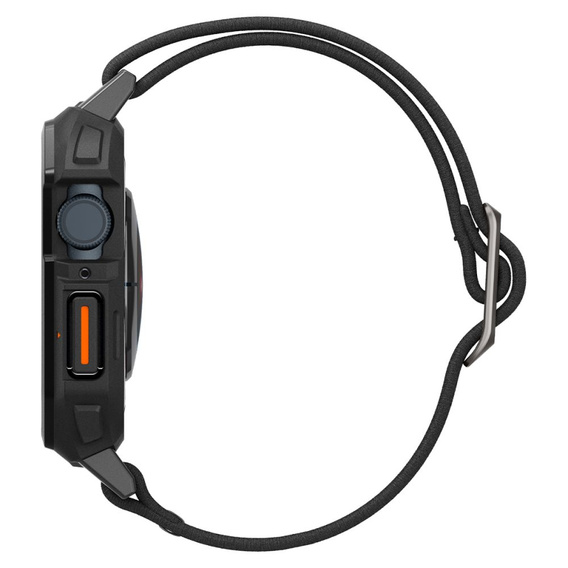 Чехол ремешок SPIGEN до Apple Watch 4/5/6/7/SE 44/45mm, Rugged Armor Pro, Charcoal Grey