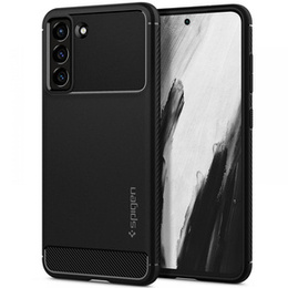 Чехол Spigen до Samsung Galaxy S21 FE, Rugged Armor, чёрный