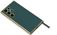 Чехол до Samsung Galaxy S24 Ultra, GKK Leather, зелёный