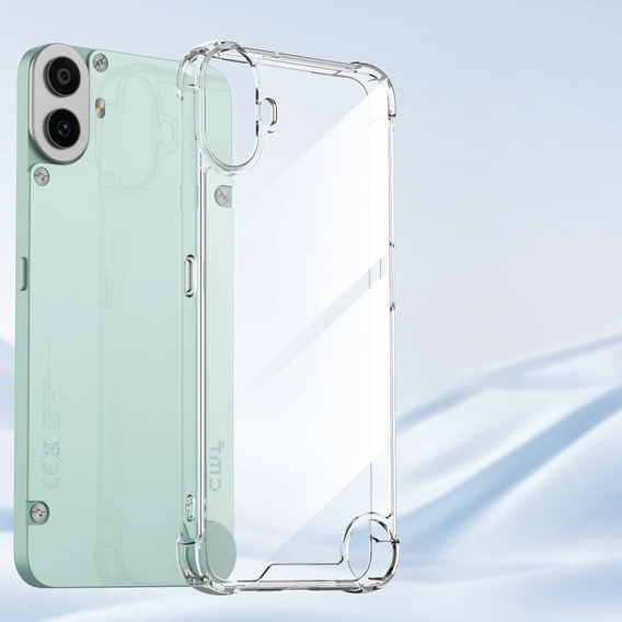 Чехол до Nothing CMF Phone 1, Dropproof, прозрачный