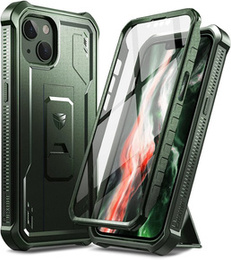 Броньований чохол для iPhone 13 / 14, Dexnor Full Body, зелений