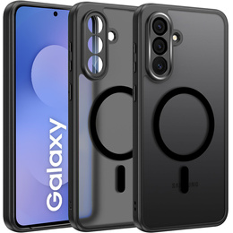 Чехол для Samsung Galaxy S25 FE, для MagSafe, ERBORD Matt Case, чёрный