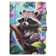 Чехол для Lenovo Tab M10 Plus TB-X606F, с откидной крышкой, raccoon